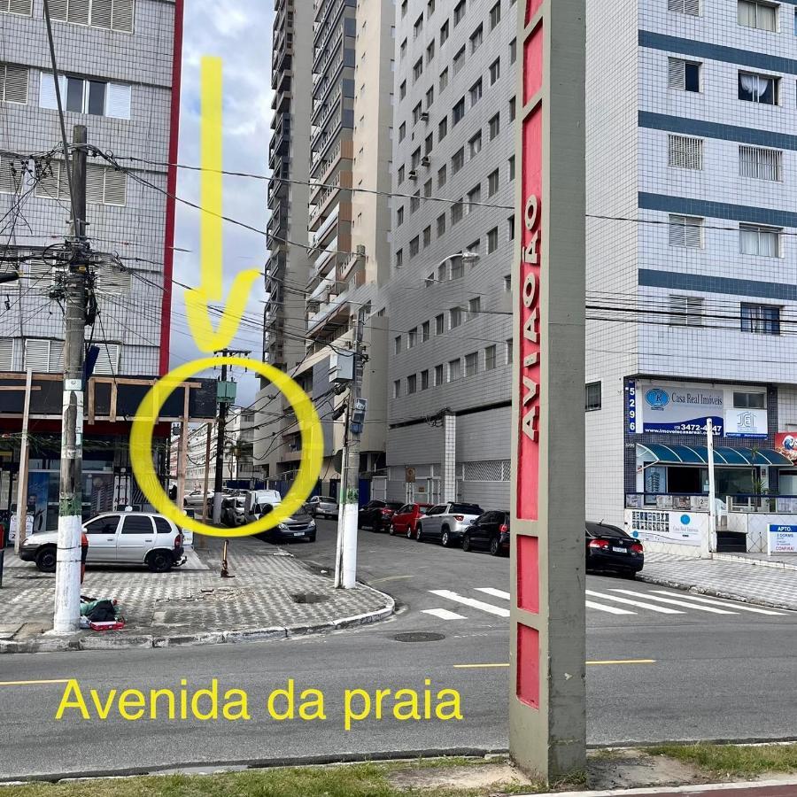 Kit Do Alex - Aviacao - A Uma Esquina Da Praia - Ar Condicionado Praia Grande (Santos) Exterior foto